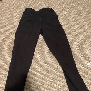 All black H&M jeans